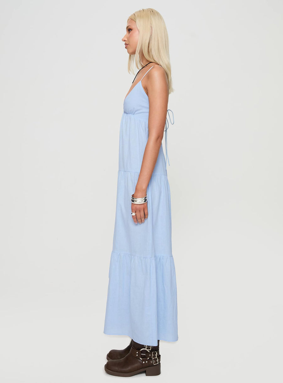 Chelsea Maxi Dress Blue · photo 4