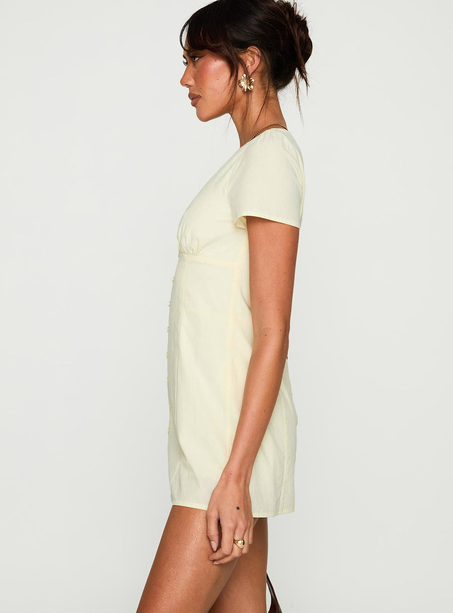 Loveliness Romper Lemon · photo 4