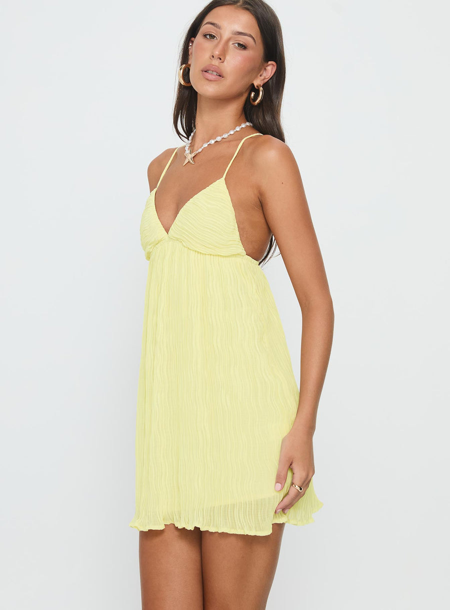 Matea Mini Dress Lemon · photo 4