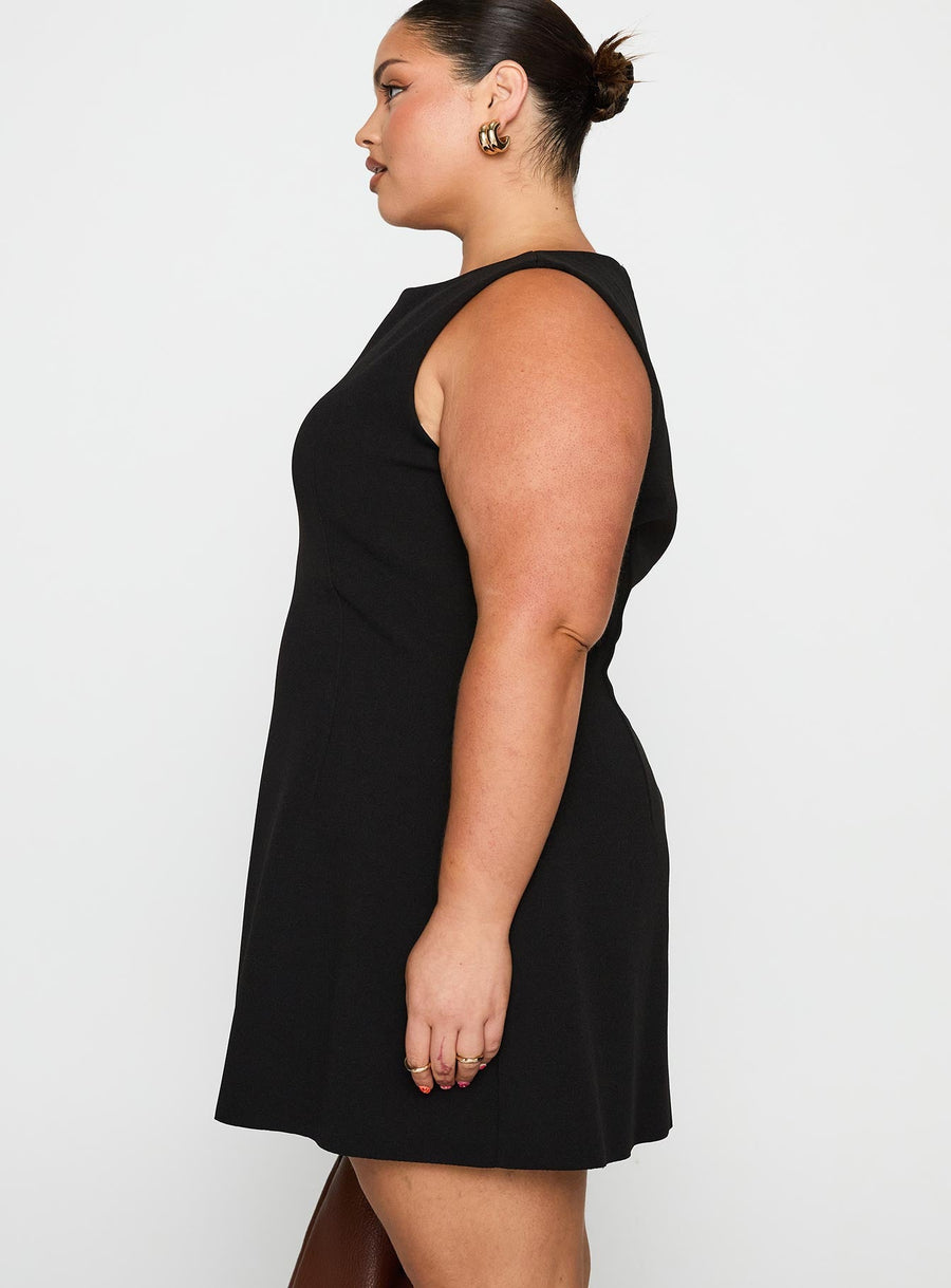 Anse Mini Dress Black Curve · photo 4