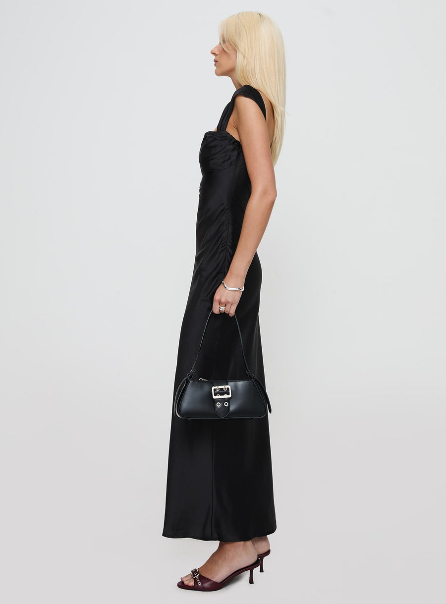 Azura Off The Shoulder Maxi Dress Black · photo 3