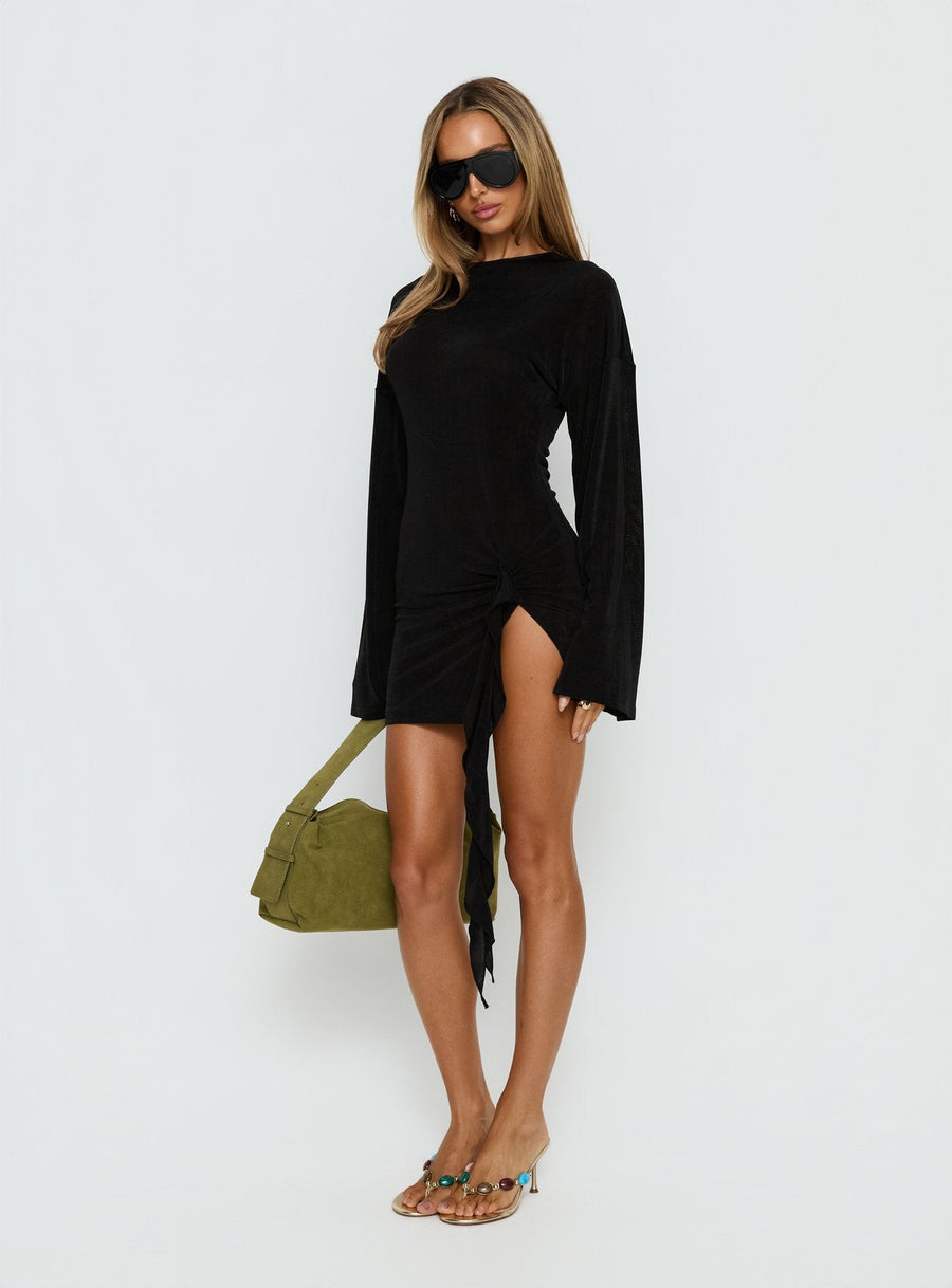 Cosmic Mini Dress Obsidian · photo 4