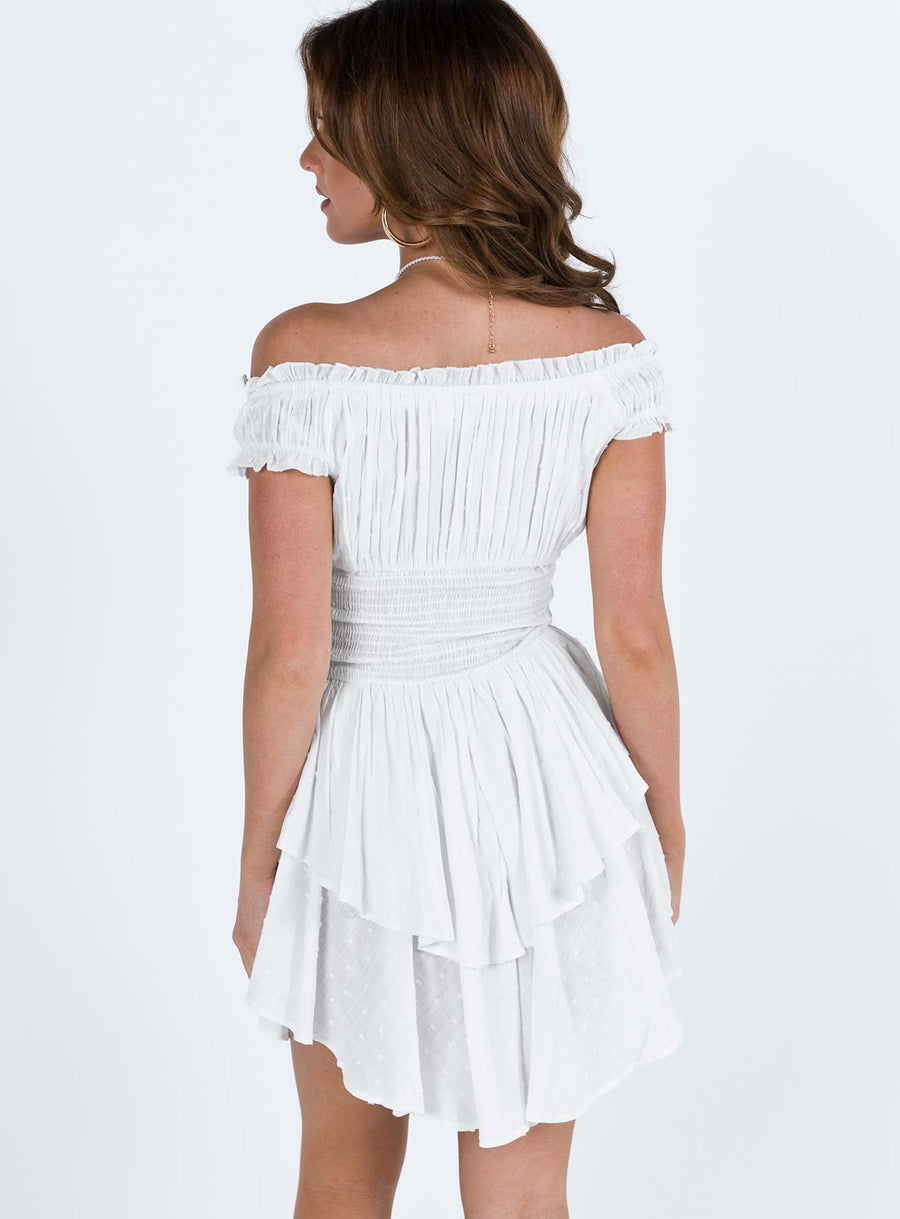 The Love Galore Romper White Petite · photo 6