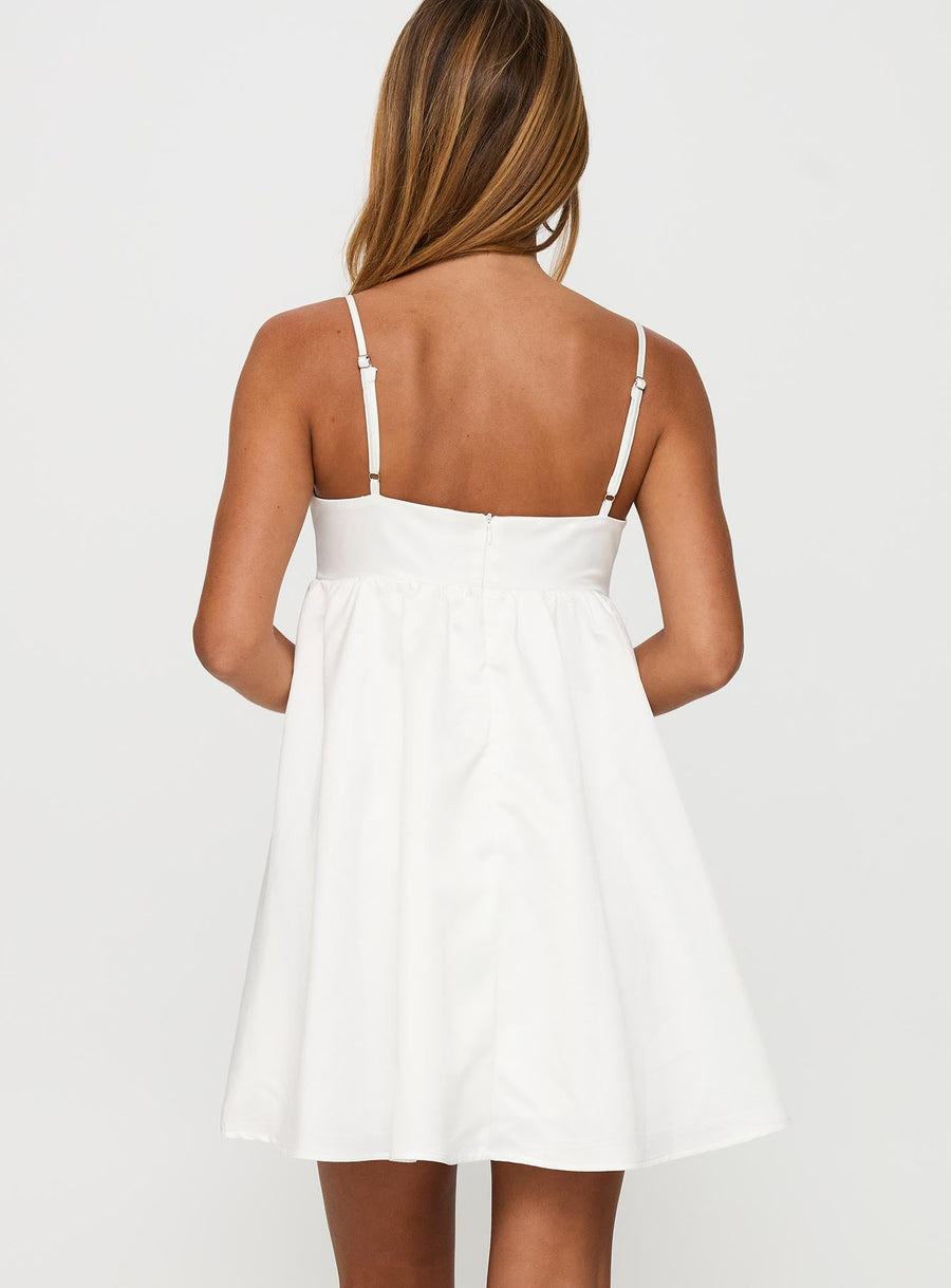 Wilmina Mini Dress White · photo 5