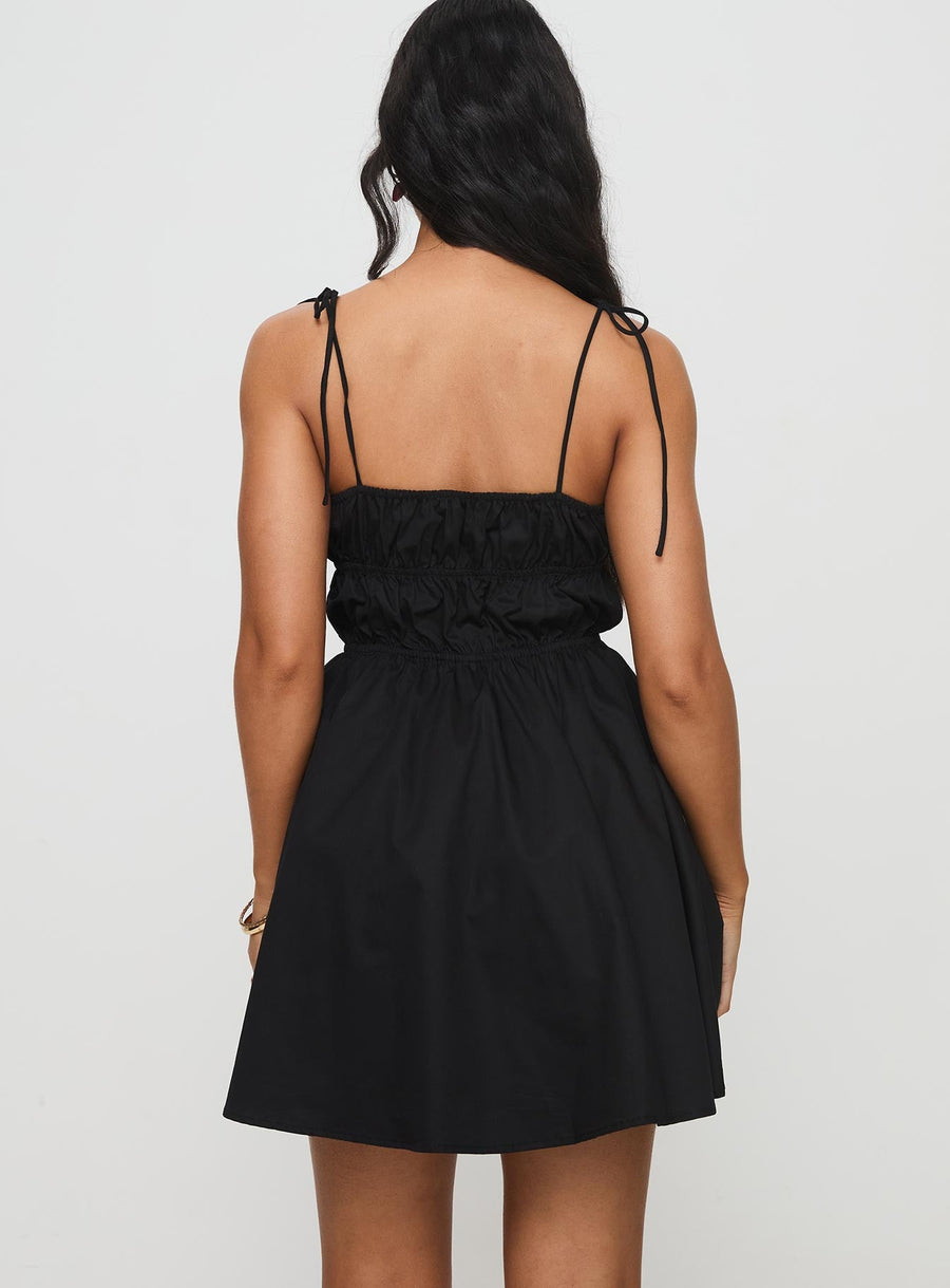 Jacksonne Mini Dress Black Petite · photo 5