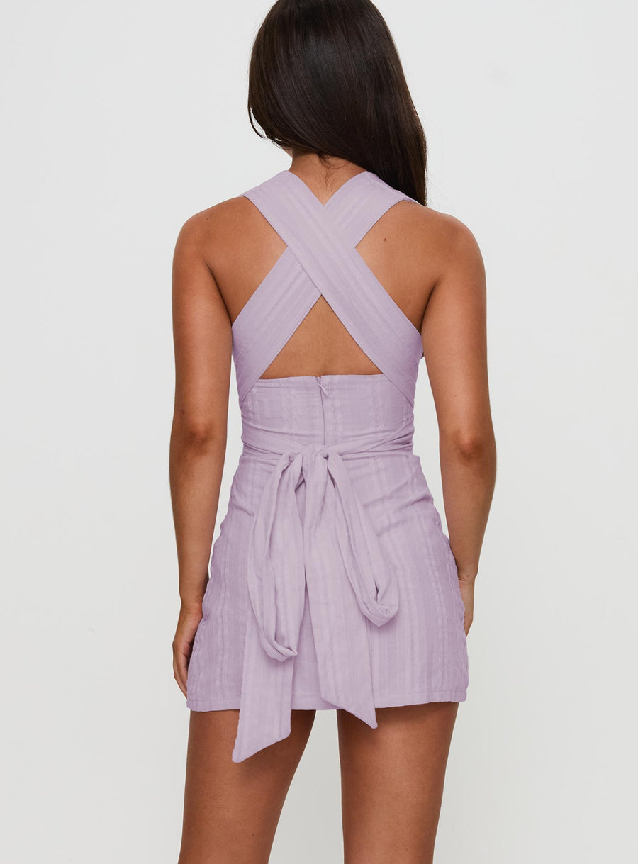 Alsace Mini Dress Lilac · photo 4