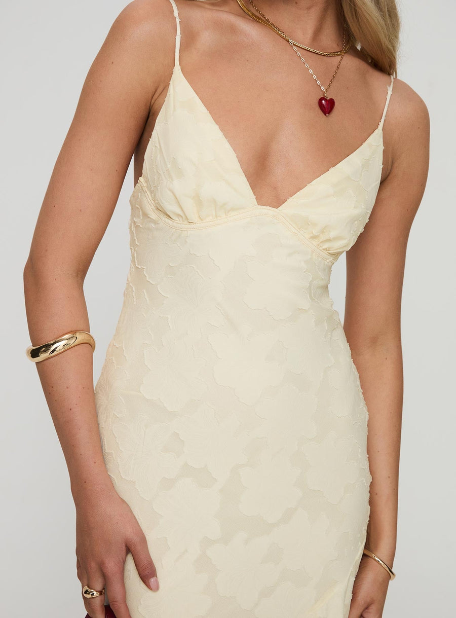 Cyrene Maxi Dress Lemon · photo 6