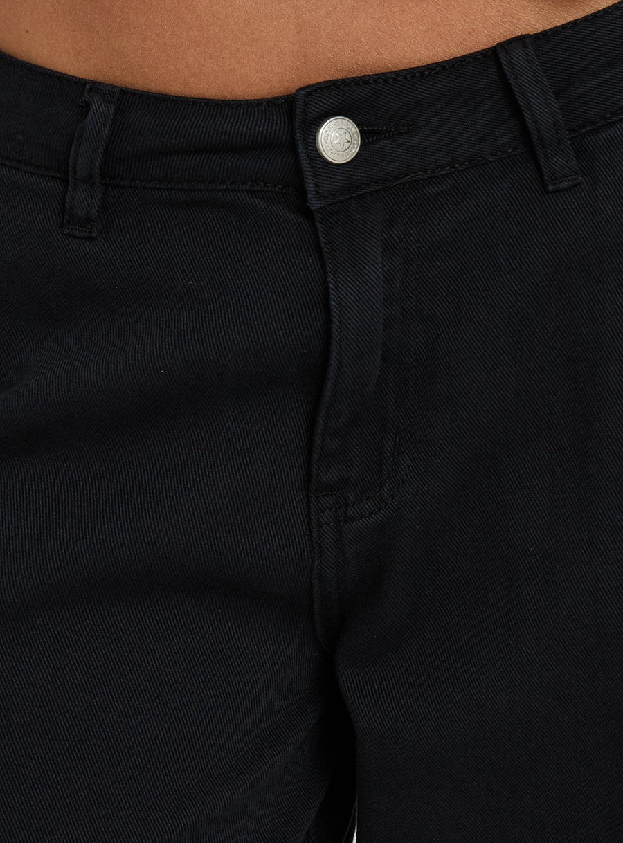 Hudsen Longline Cargo Shorts Washed Black · photo 6