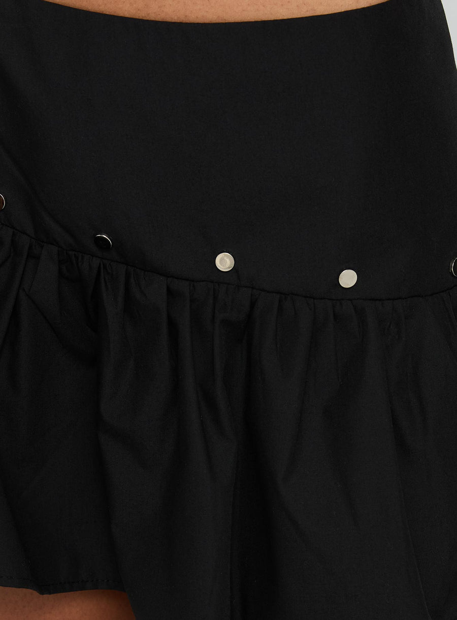 Curtain Call Mini Skirt Black · photo 6