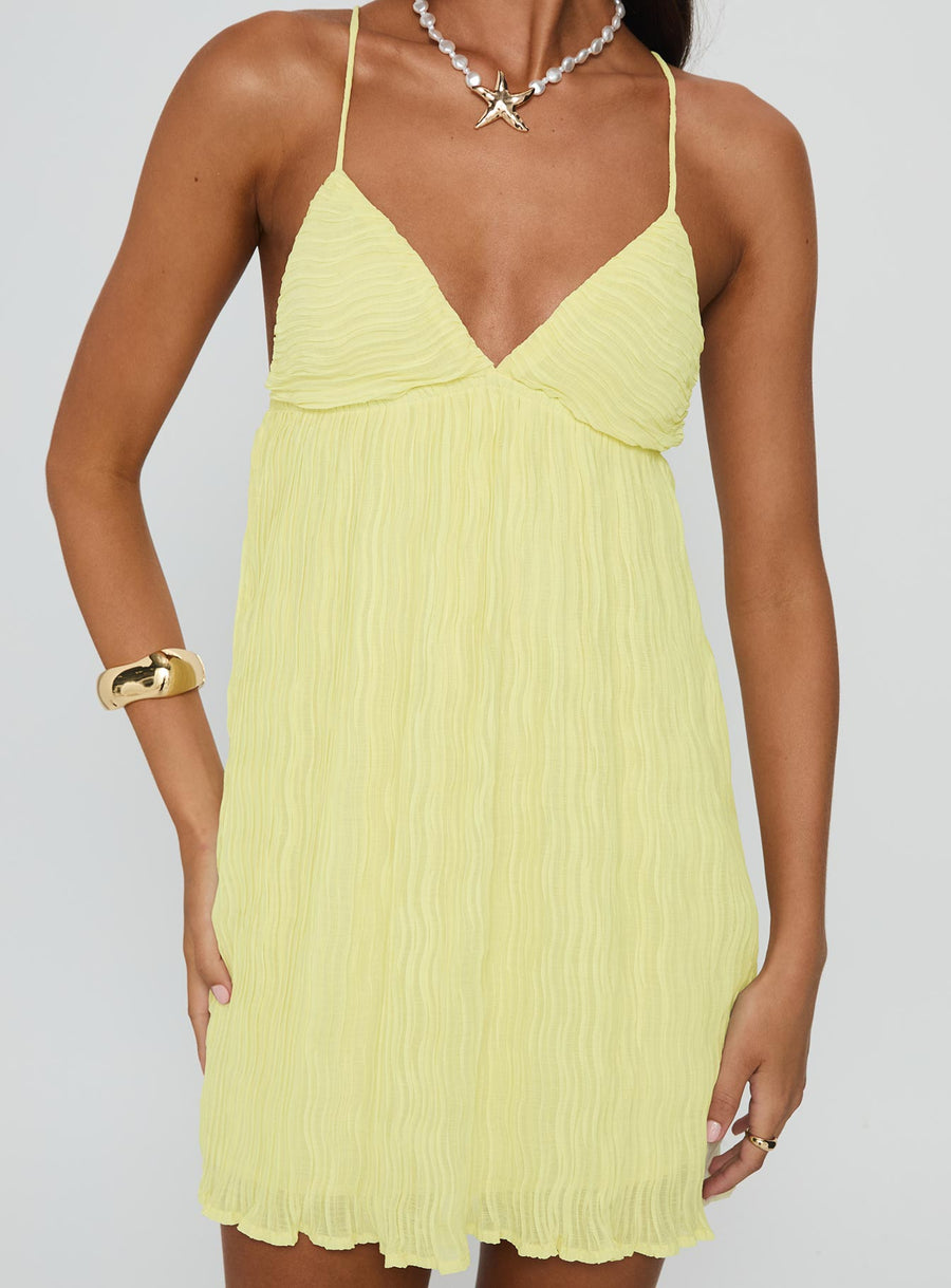 Matea Mini Dress Lemon · photo 6