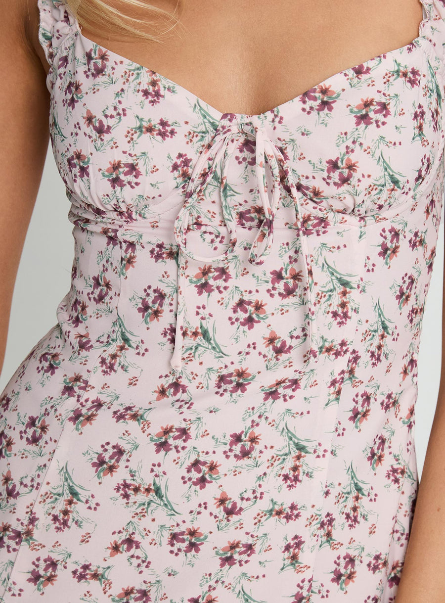 Sweetpea Mini Dress Multi Floral · photo 6
