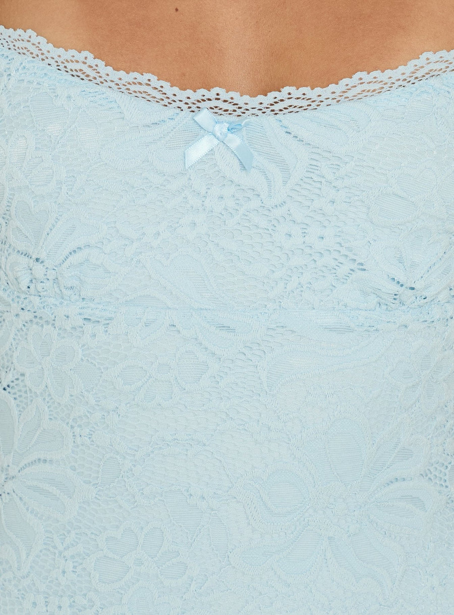 Beacall Mini Dress Blue · photo 6