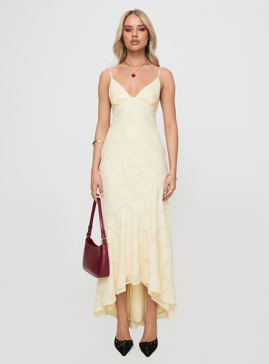 Cyrene Maxi Dress Lemon · photo 7