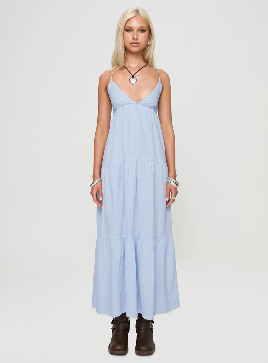 Chelsea Maxi Dress Blue · photo 7