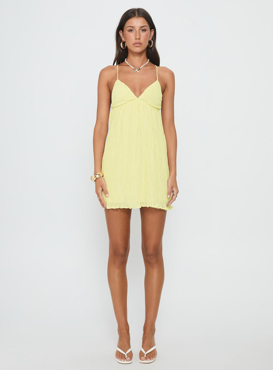 Matea Mini Dress Lemon · photo 7