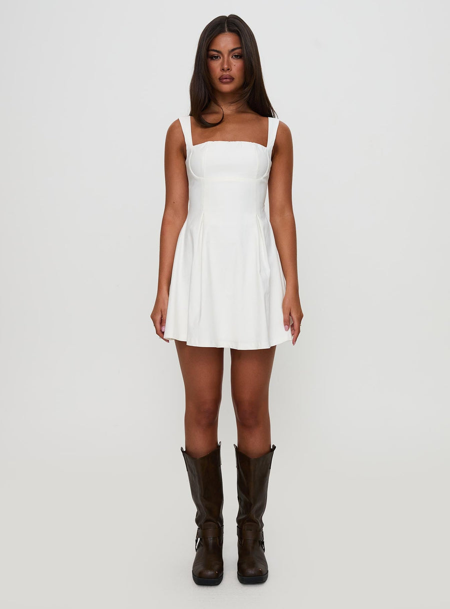 Xanthus Mini Dress White · photo 10