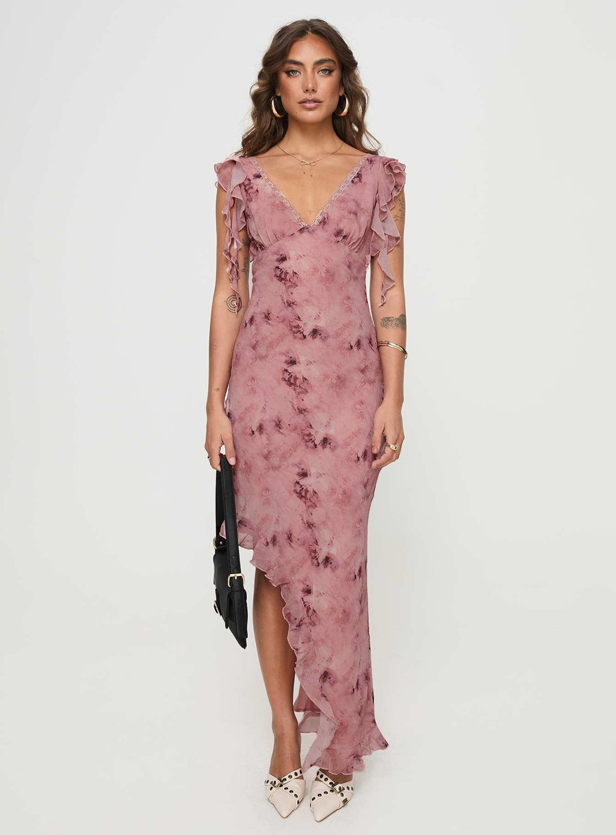 Vestige Midi Dress Pink · photo 7