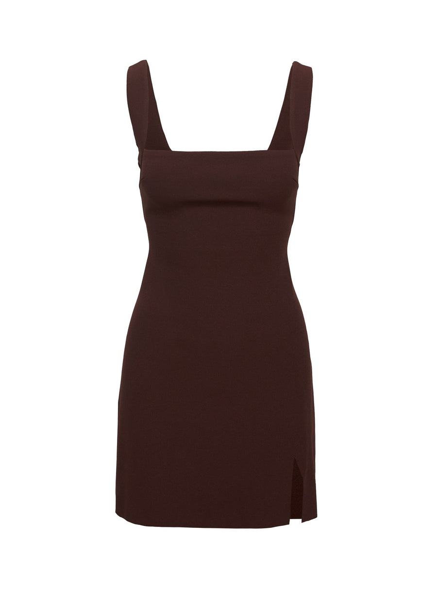 Bombshell Mini Dress Chocolate · photo 5