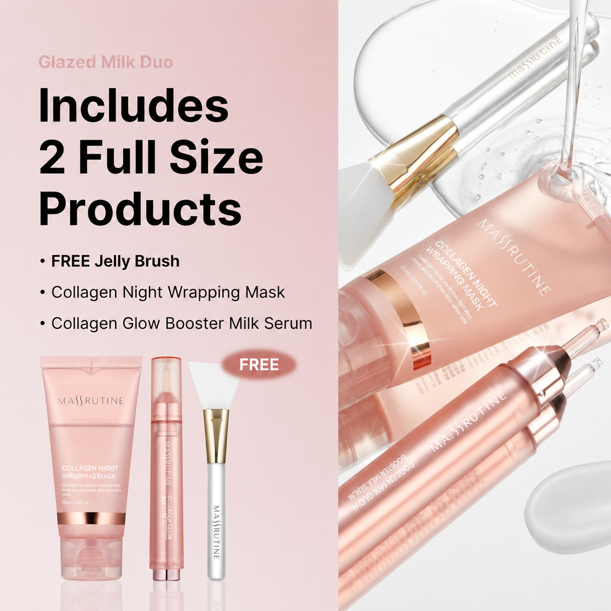 Glazed Milk Duo