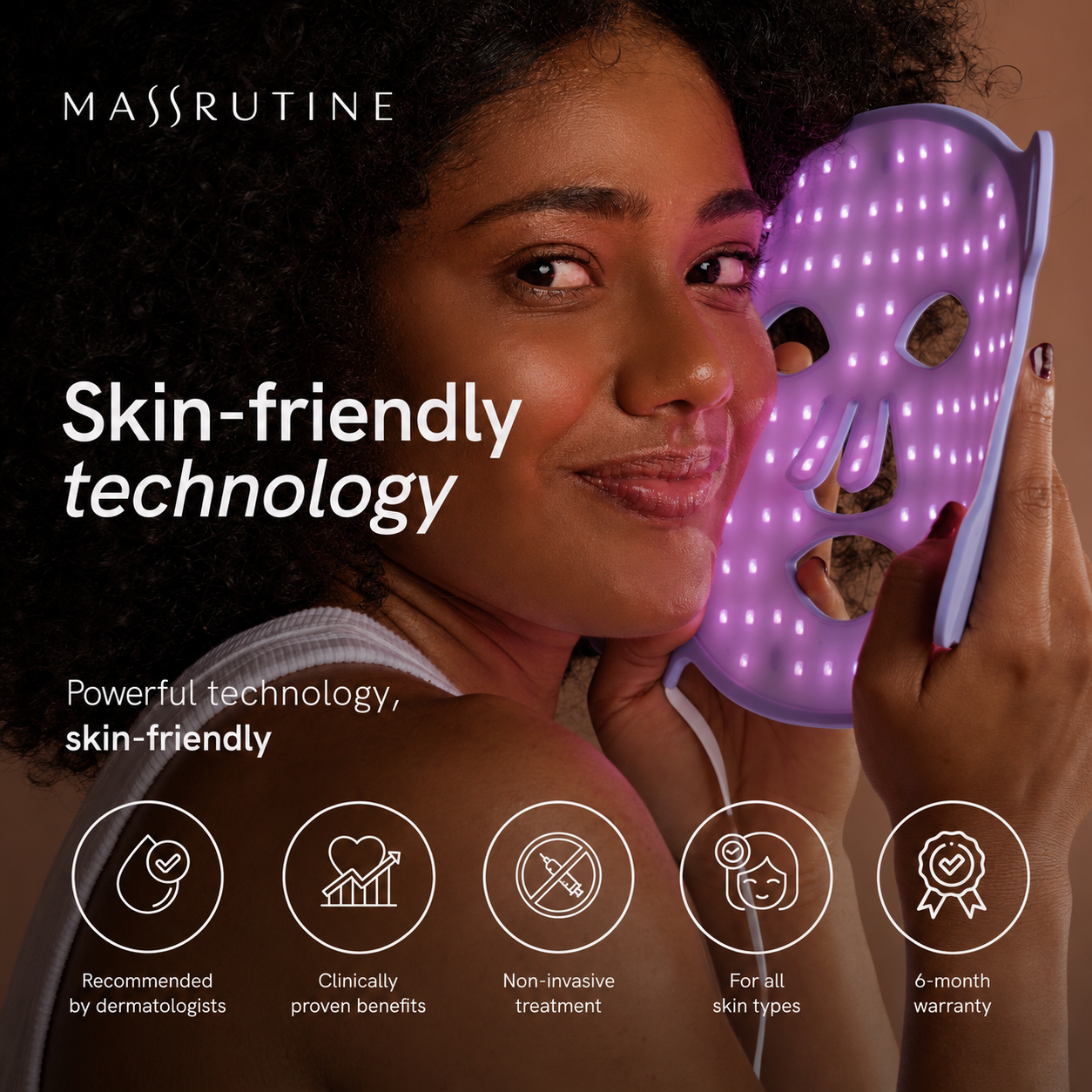 Massrutine Facial Mask - LED Facial Mask