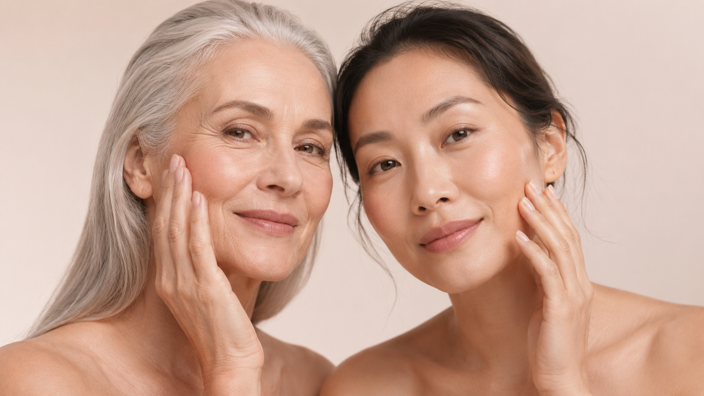 Built for mature and sensitive skin