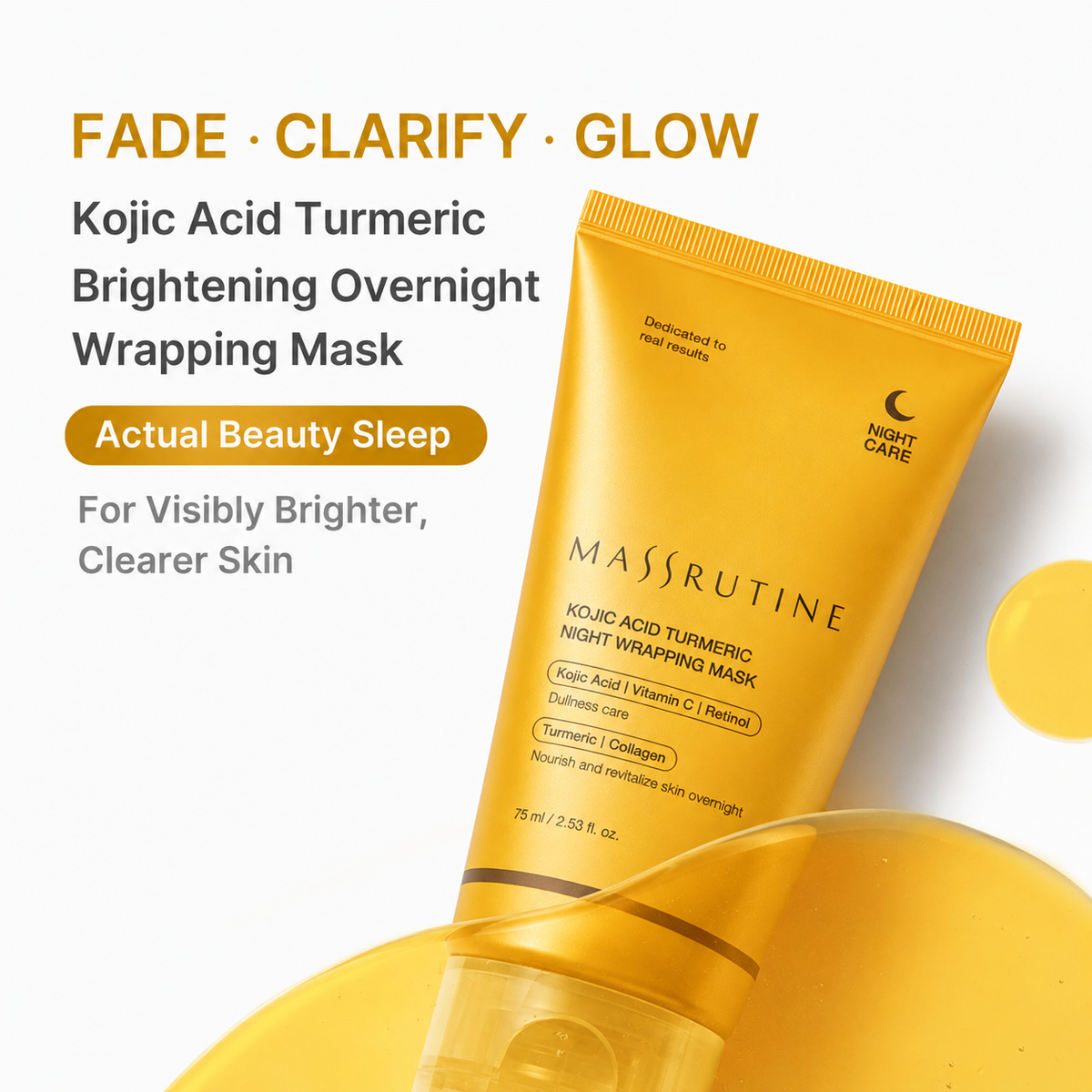 Kojic Acid Turmeric Overnight Wrapping Mask
