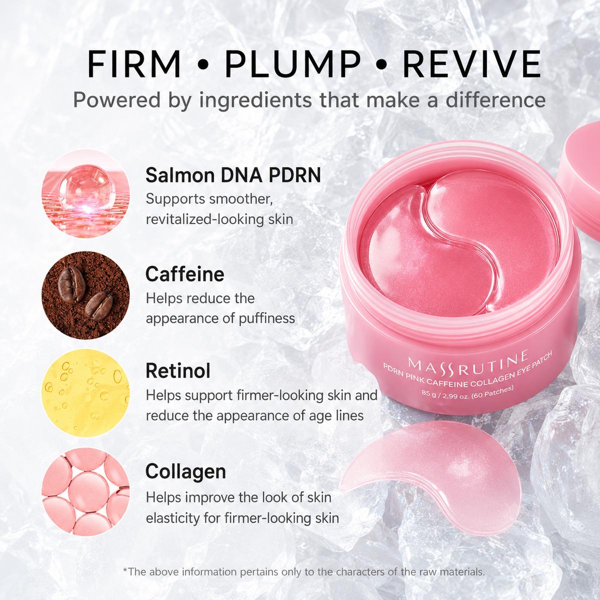 PDRN Caffeine Collagen Eye Patch