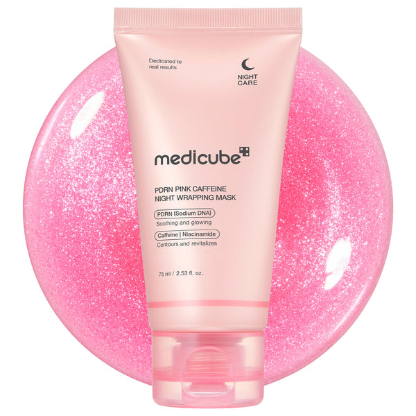 PDRN Pink Caffeine Overnight Wrapping Mask — Single