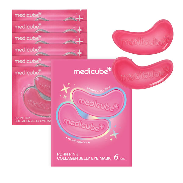 PDRN Pink Collagen Jelly Eye Mask — 6POUCH