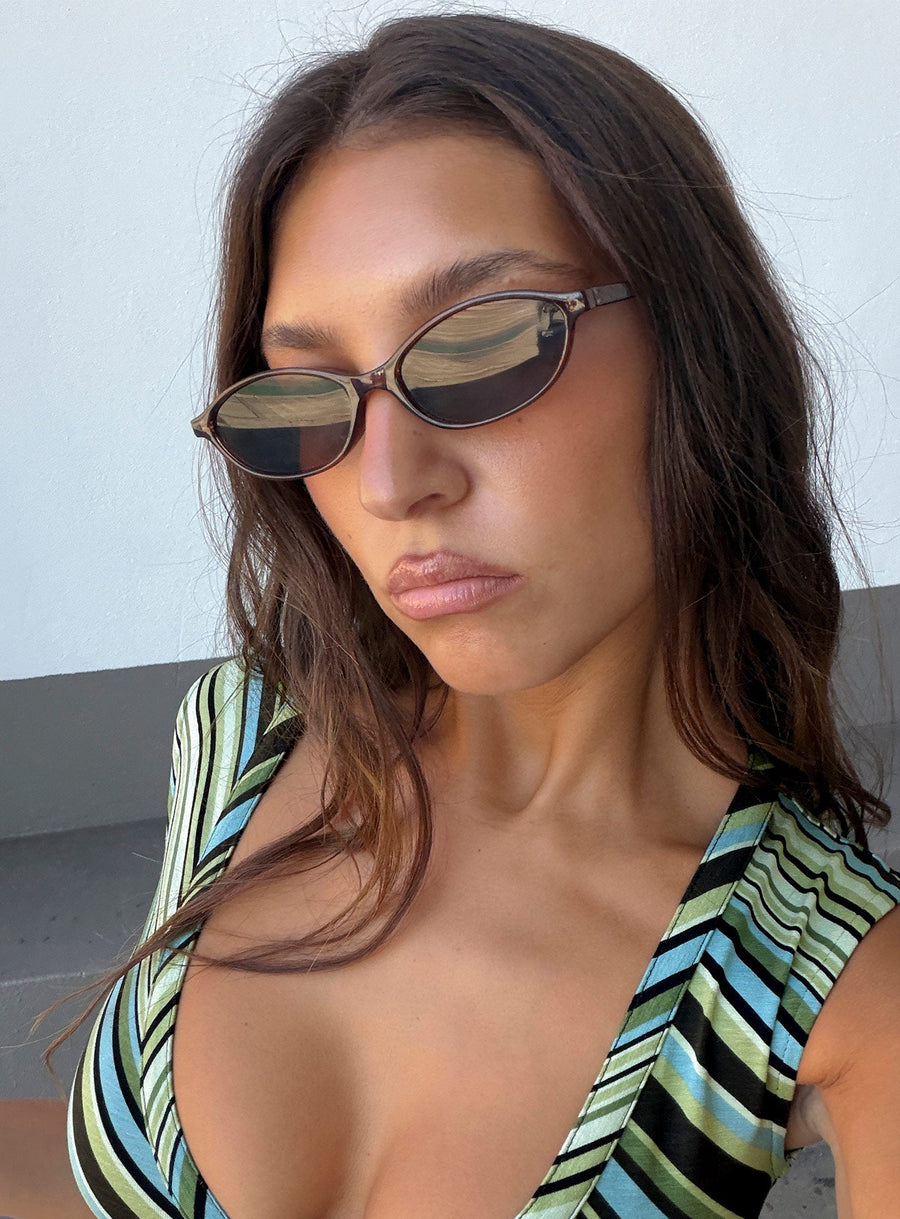 Wonderful World Sunglasses Brown · photo 1