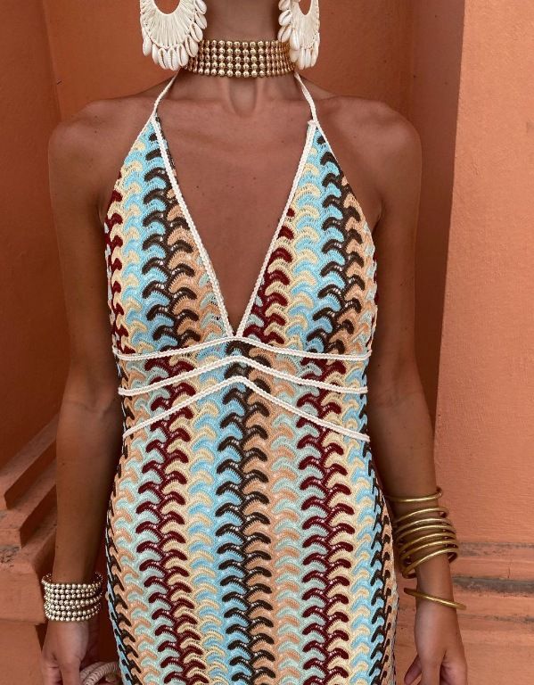 India Minerale Maxi Dress